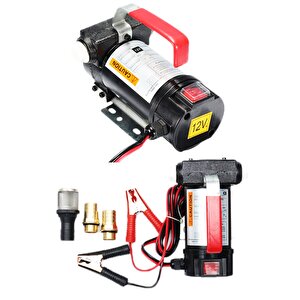 Dkt12m 12v Vakumlu Mazot & Sıvı Transfer Pompası – Mazot, Yağ, Süt, Su Aktarımı Için Dayanıklı & Taşınabilir