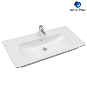 Alba Soft  Çekmeceli̇ Lavabo Dolabi Antrasi̇t 100 Cm