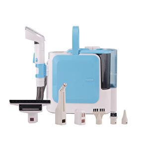 C11 Pro 16kpa 1800w Sıcak Su Spreyli Buharlı Temizleyici Halı Ve Koltuk Yıkama Makinesi