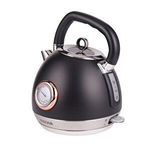Yk-880ntsl Retro Isıtıcı Kettle Siyah
