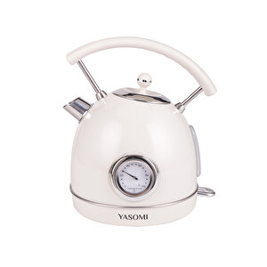 Yk-823ntsl Retro Su Isıtıcısı Kettle Bej