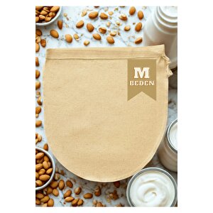 25x30 Cm Organik Pamuk Süzme Kesesi , Süt Bezi Çok Amaçlı Süzme Kesesi Süt Bezi Yoğurt Peynir Sebze