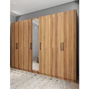 Life Yedi Kapaklı Gardırop Ceviz G.y.l_4_245cm 245 cm