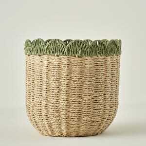 Cloud Sepet Yeşil (30x30 Cm) Yeşil