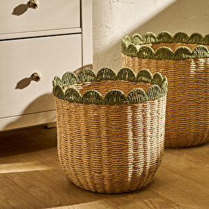 Cloud Sepet Yeşil (40x40 Cm) Yeşil