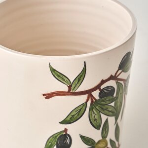 Olive Dik Kaşıklık (11,5x12,5 Cm) Çok Renkli