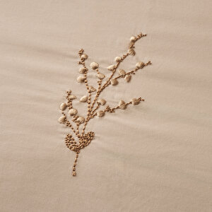 %100 Pamuk Saten Exclusive Çift Kişilik Nevresim Takımı Beyaz (200x220 Cm) Beyaz