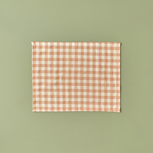 %100 Pamuk Pavia Amerikan Servis Somon (35x45 Cm) Somon