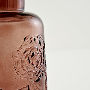 Verla Vazo Mürdüm (8x16 Cm) Mürdüm