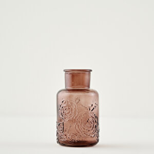 Verla Vazo Mürdüm (8x16 Cm) Mürdüm