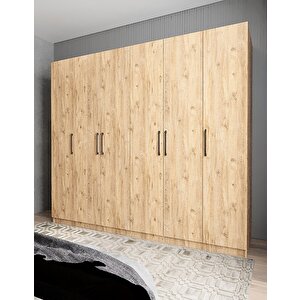 Eko Süper 6 Kapaklı Gardırop Çam G.a.s.e_3_240cm 240 cm