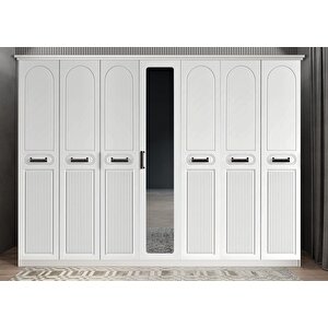 Membran Life Yedi Kapaklı Gardırop Beyazg.y.m.l_1_245cm 245 cm