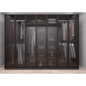 Life Cam Yedi Kapaklı Gardırop Antrasit G.y.c.l_2_245cm 245 cm