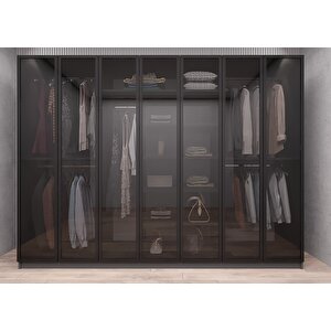 Life Cam Yedi Kapaklı Gardırop Antrasit G.y.c.l_2_245cm 245 cm