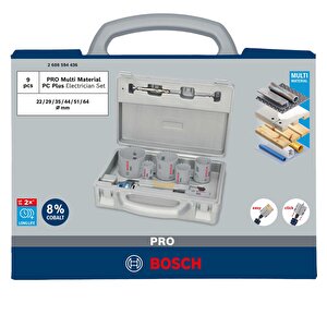 Pro Multi 9 Parça Panç Testere Seti 22-64 Mm 2608594436