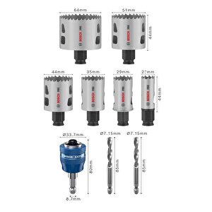 Pro Multi 9 Parça Panç Testere Seti 22-64 Mm 2608594436