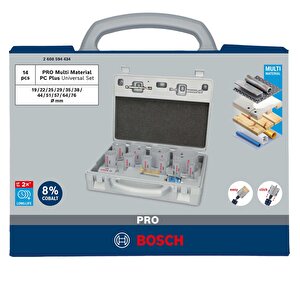 Pro Multi 14 Parça Panç Testere Seti 19-76 Mm 2608594434