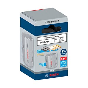 Pro 51 Mm Multi Vidalı Bi-metal Panç 2608901513