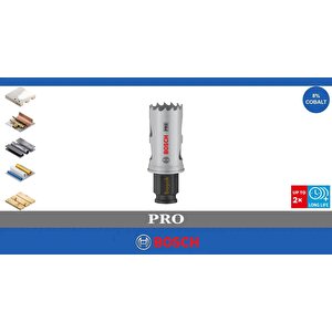 Pro 25 Mm Pc Delik Testeresi Hss %8 Kobalt 2608594372