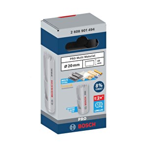 Pro 20 Mm Multi Vidalı Bi-metal Panç 2608901494