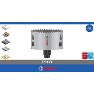 Pro 86 Mm Pc Delik Testeresi Hss %8 Kobalt 2608594405