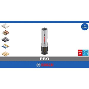 Pro 16 Mm Pc Delik Testeresi Hss %8 Kobalt 2608594365