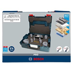 Pro Multi 11 Parça Panç Testere Seti 22-83 Mm L-boxx 2608594432