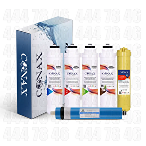 Crypto Takçevir 6 Aşama – Benc Membran Inline Alkalin Orijinal Filtre Seti