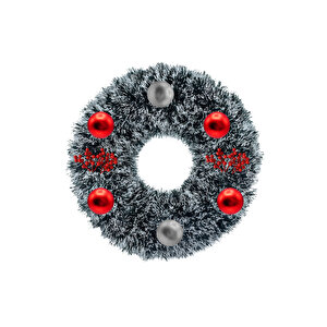 Waldern Yılbaşı Kapı Süsü 45 Cm Dekoratif Yılbaşı Süsü