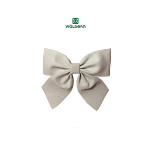 Beyaz Kurdela Yılbaşı Ağacı Süsü 30cm