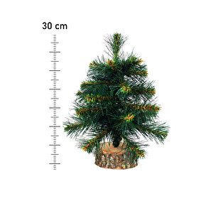 30 Cm Kütüklü Yılbaşı Çam Ağacı