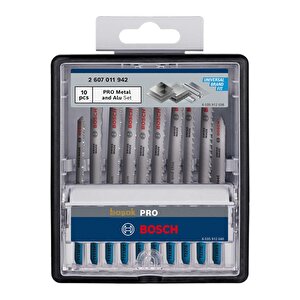 Bosch Pro 10'lu Metal-i̇nox-alüminyum Dekupaj Ucu Seti 2607011942