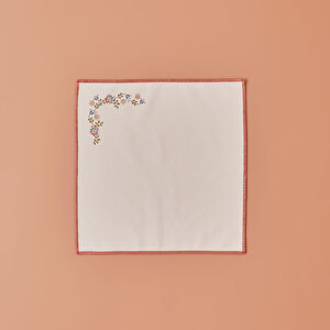 Vintage Peçete (40x40 Cm) Çok Renkli