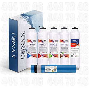 Takçevir 6 Aşama – Vontron Membran Orijinal Filtre Seti