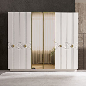 Dora 6 Kapaklı Gardırop Dolap