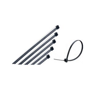 Cırt Kelepçe 4,5*300 Siyah