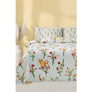 Begonvil Çift Kişilik Peluş Battaniye