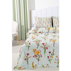 Begonvil Çift Kişilik Peluş Battaniye