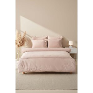 Grace Vizon Güpürlü Çift Kişilik %100 Pamuklu Nevresim Seti - 6 Parça Çeyiz Seti