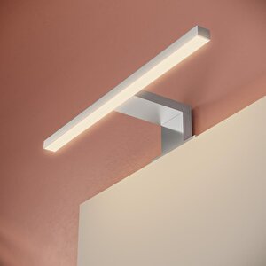 Ardea 69564 Banyo Dolabı Seti Kapaklı, 40 Cm, Parlak Beyaz