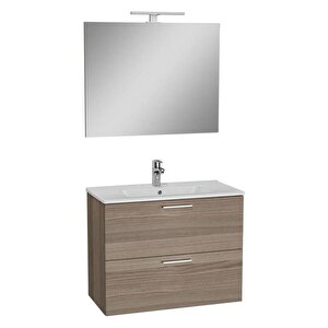 Mia 80 Cm Cordoba Çekmeceli Banyo Dolabı Takımı 75101