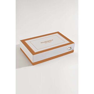 Cherie Çift Kişilik Nevresimli Pike Takımı - 7 Parça Çeyiz Seti