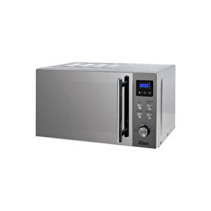 Zln1238 | Dijital Mikrodalga Fırın | 20l | 700w | 6 Kademeli | Buz Çözme | Paslanmaz Çelik