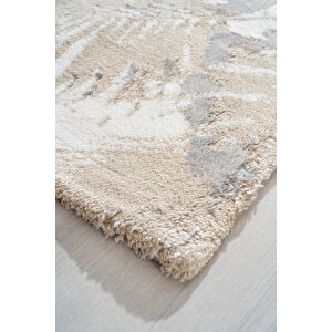 Felix Ekru 2'li Yıkanabilir Banyo & Klozet Paspas Takımı