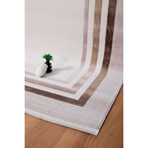 Voyage %100 Akrilik Yumuşak Dokulu Halı Kilim Salon Mutfak Koridor Yolluk Dokuma Makine Halısı 150x233 cm