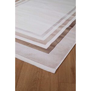 Voyage %100 Akrilik Yumuşak Dokulu Halı Kilim Salon Mutfak Koridor Yolluk Dokuma Makine Halısı 150x233 cm