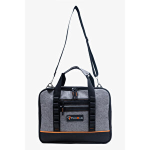 Elektronikçi Takım Çantası Çok Gözlü, Su Geçirmez, Dayanıklı Omuz Askılı Alet Çantası