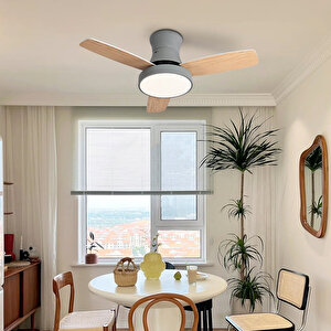 Dkf-308 Led Aydınlatmalı Uzaktan Kumandalı Tavan Vantilatörü