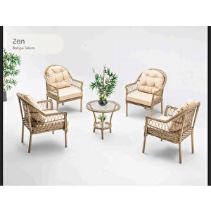 Zen Bahçe Ve Balkon Oturma Grubu