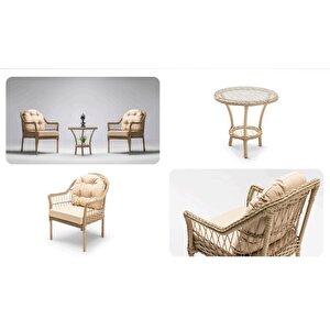 Zen Bahçe Ve Balkon Oturma Grubu